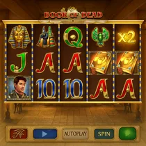 HashLucky - Book of Dead Slot Game - Play'n GO