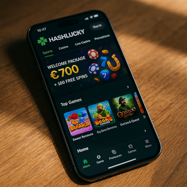 HashLucky - Mobiele Casino App - Volledig Responsive voor iPhone en Android